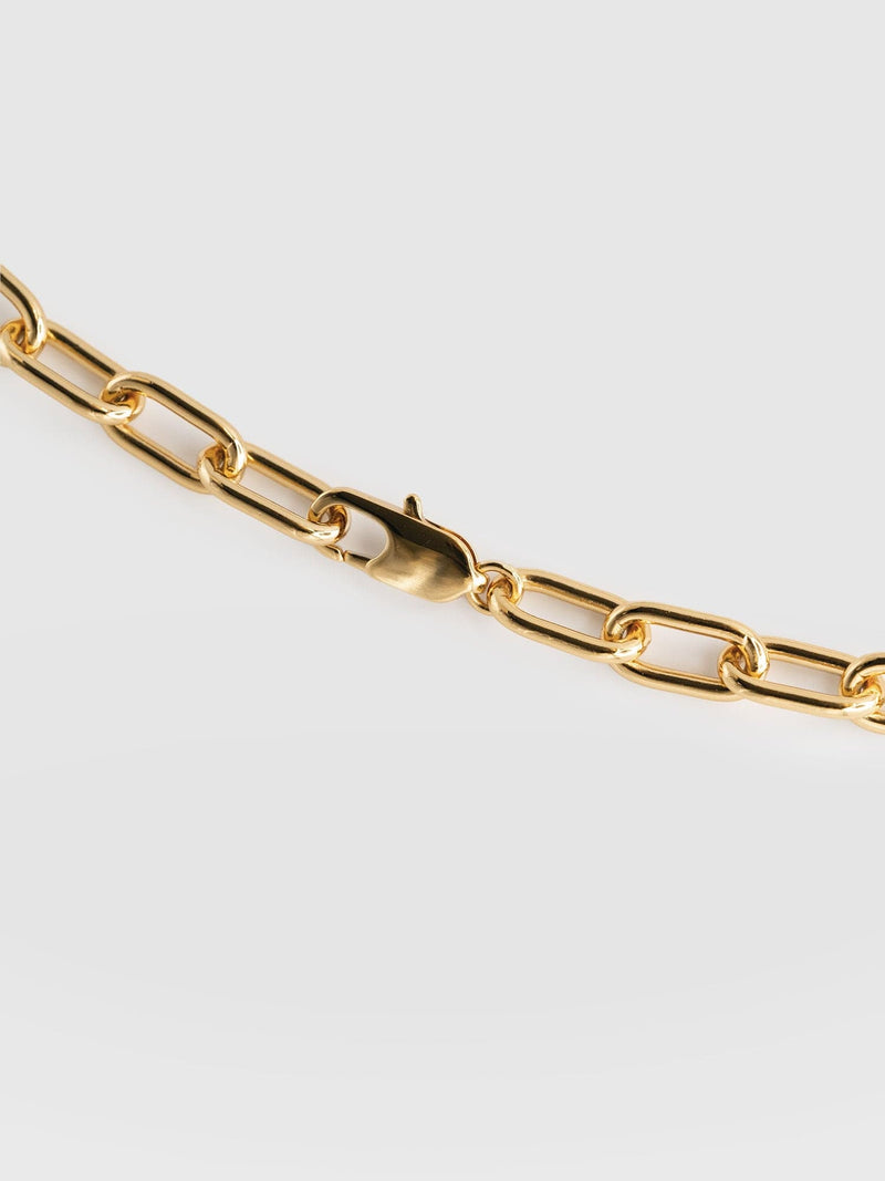 Cable Chain  Bracelet Gold - Women's Jewellery | Saint + Sofia® EU