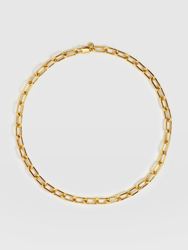 Cable Chain  Necklace Gold - Women's Jewellery | Saint + Sofia® EU