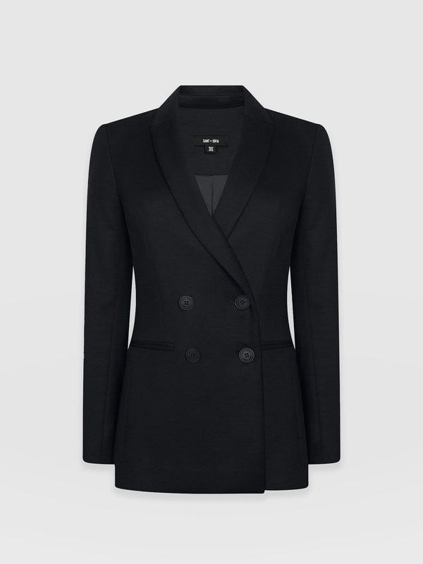 Cambridge Blazer Black - Women's Blazers | Saint + Sofia® EU