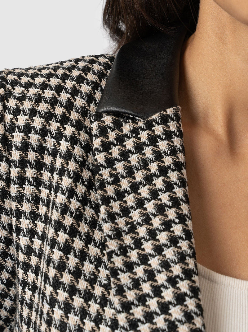 Cambridge Blazer Houndstooth - Women's Blazers | Saint + Sofia® EU