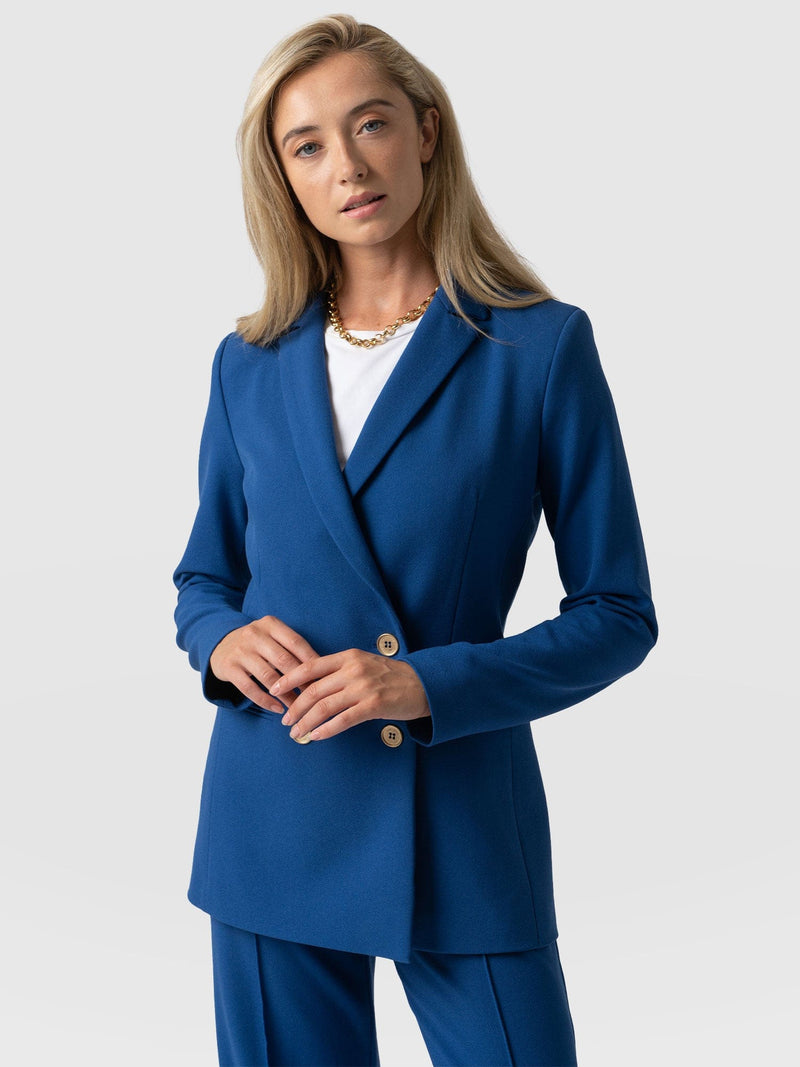 Cambridge Blazer Sapphire Blue - Women's Blazers | Saint + Sofia® EU