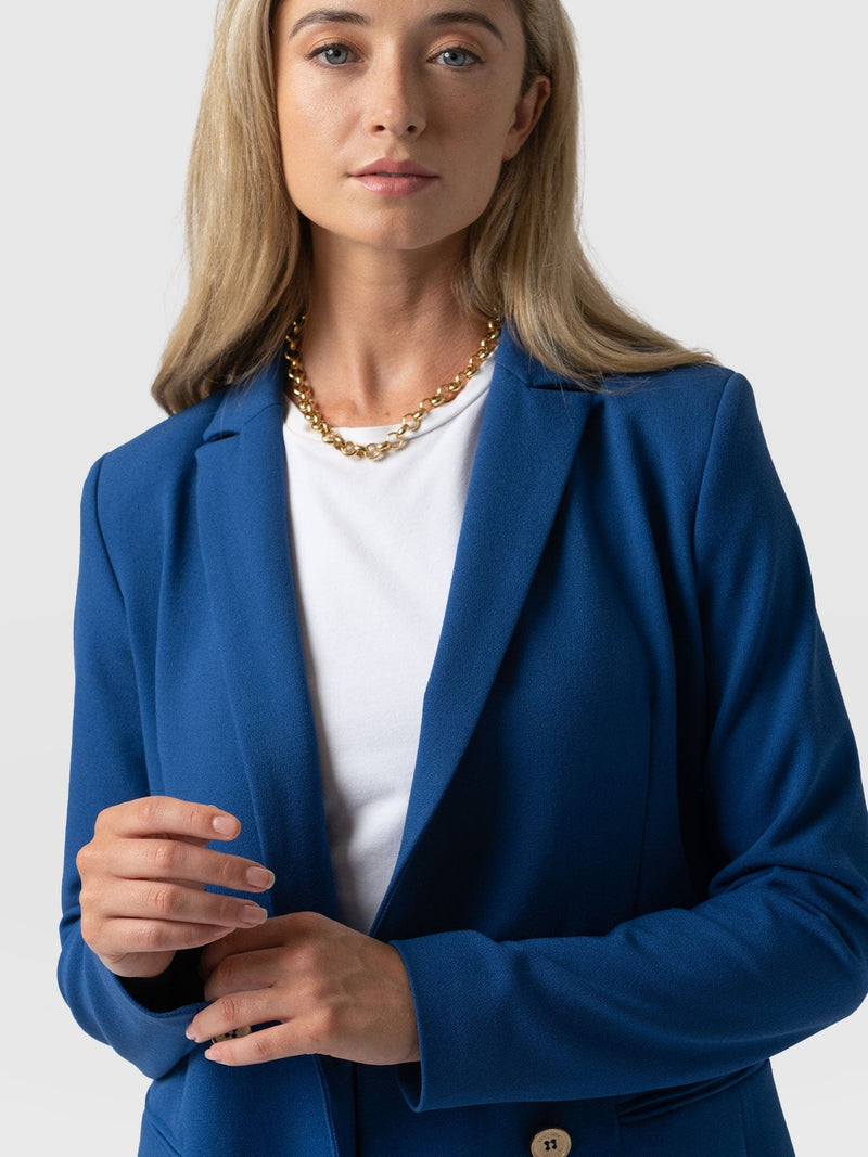 Cambridge Blazer Sapphire Blue - Women's Blazers | Saint + Sofia® EU