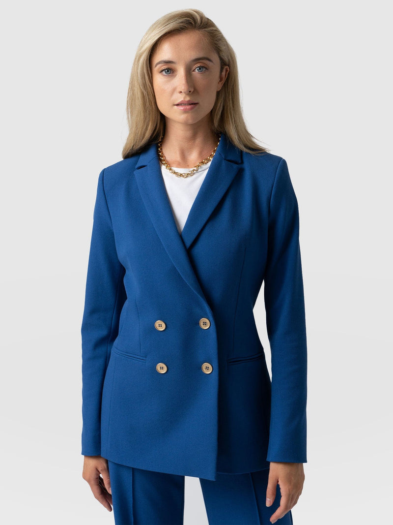 Cambridge Blazer Sapphire Blue - Women's Blazers | Saint + Sofia® EU