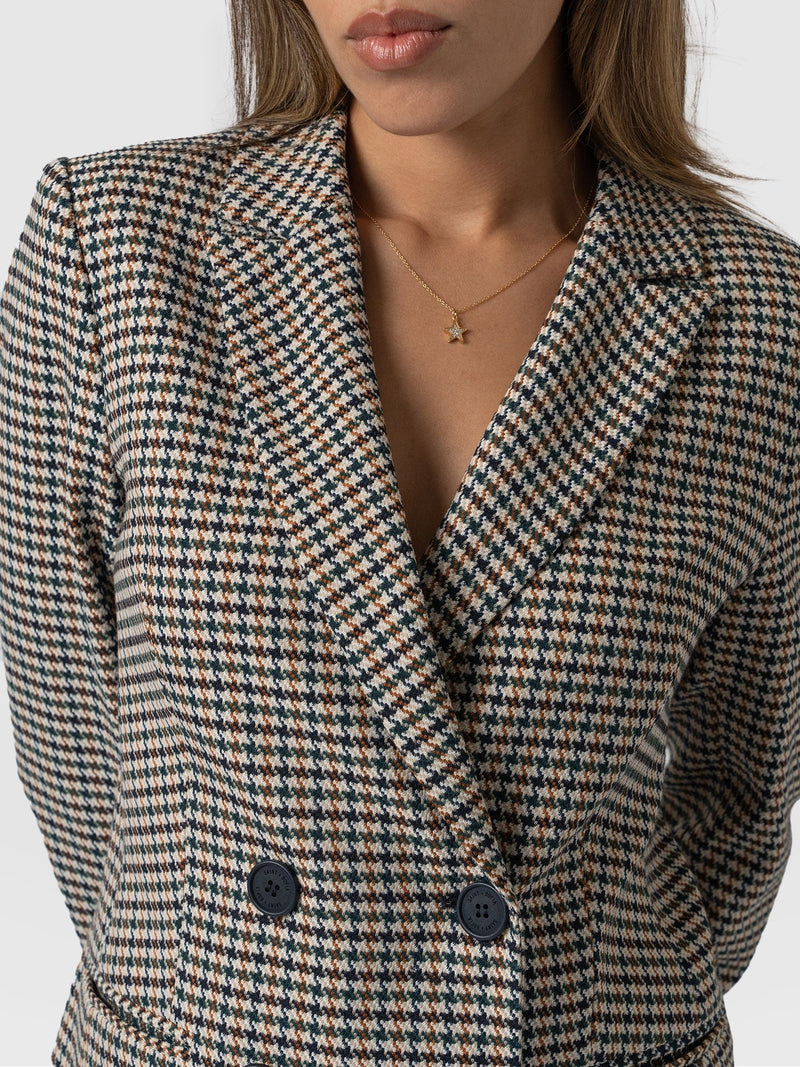 Cambridge Blazer Saxon Jacquard - Women's Blazer | Saint + Sofia® EU