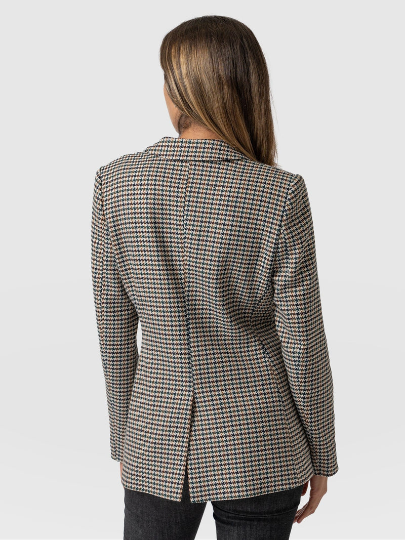 Cambridge Blazer Saxon Jacquard - Women's Blazer | Saint + Sofia® EU