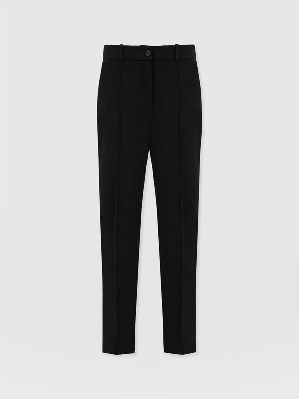Cambridge Tapered Pant - Black - Women's Trouserss | Saint + Sofia® EU