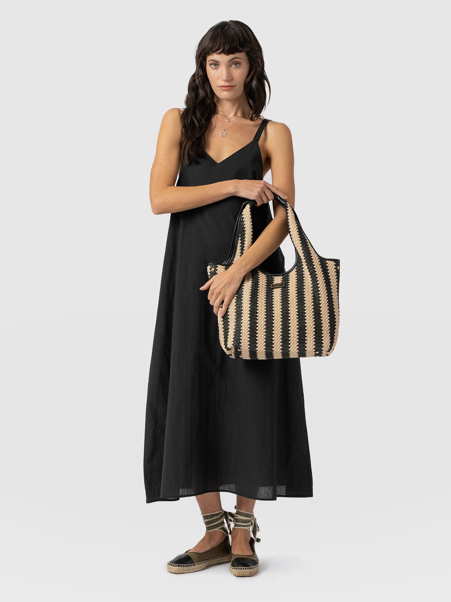 Candice A-Line Dress Black - Women's Dresses | Saint + Sofia® EU