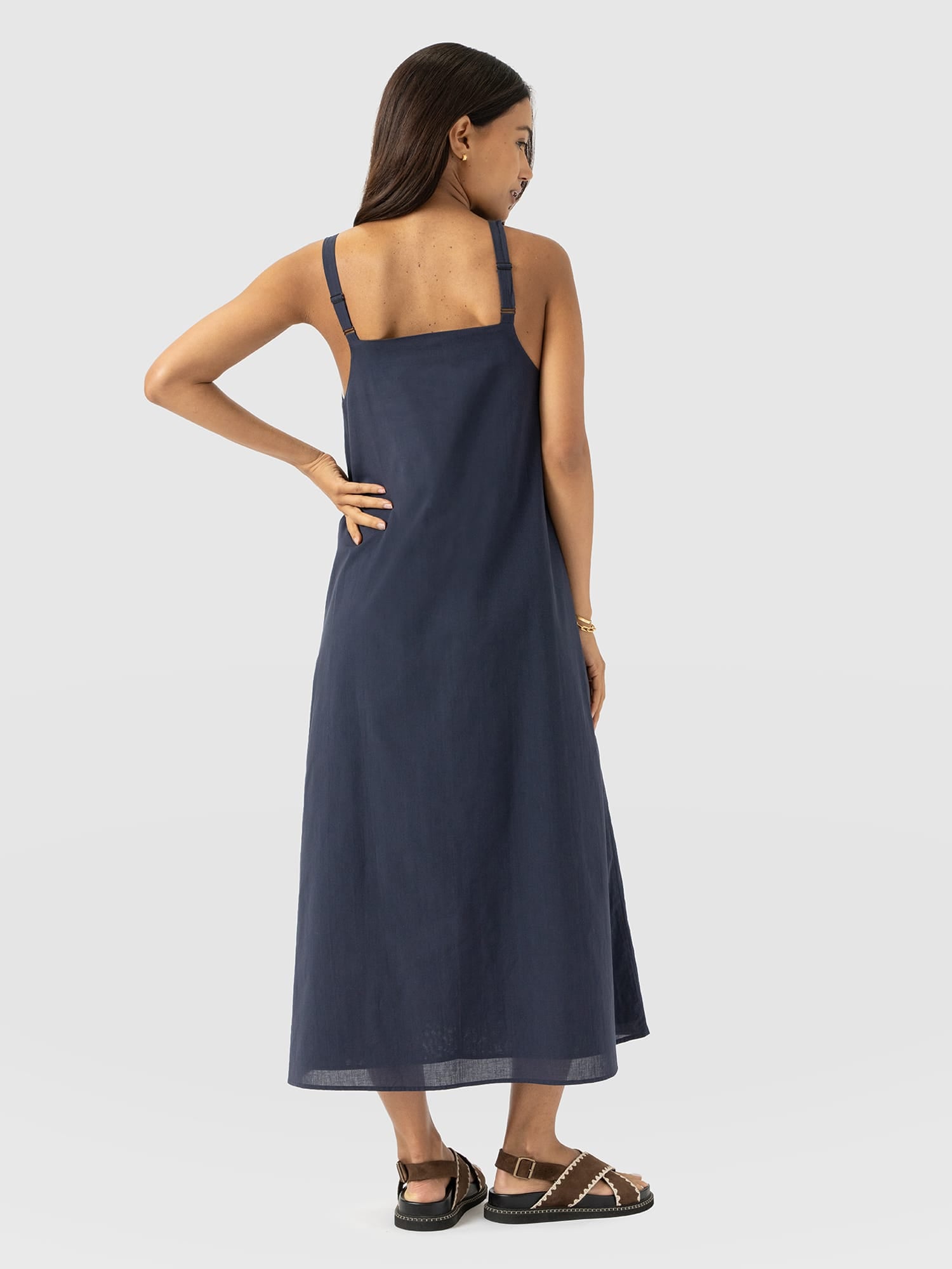 Candice A - Line Dress - Navy - Women's Dresses | Saint + Sofia® EU