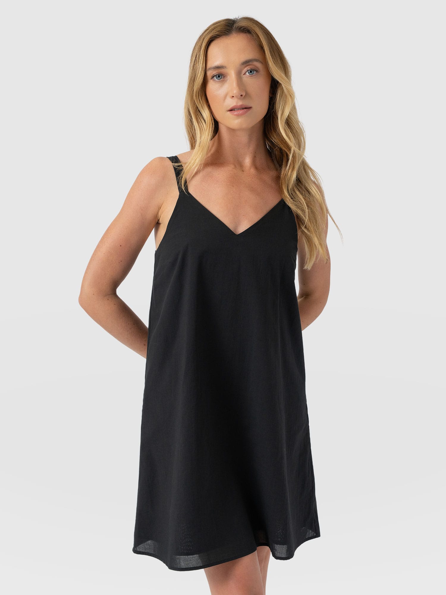 Candice A - Line Mini Dress - Black - Women's Dresses | Saint + Sofia® EU