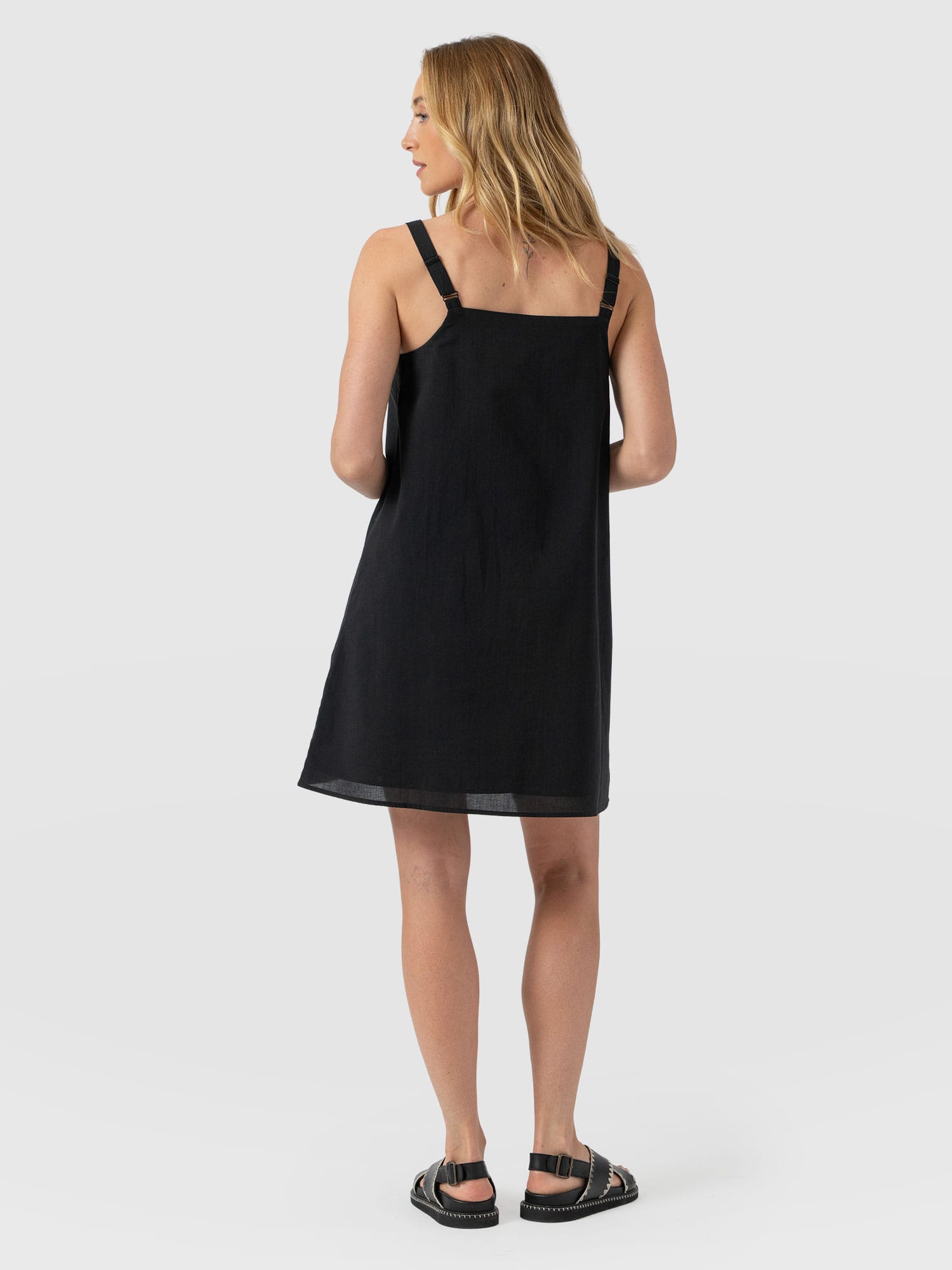 Candice A - Line Mini Dress - Black - Women's Dresses | Saint + Sofia® EU