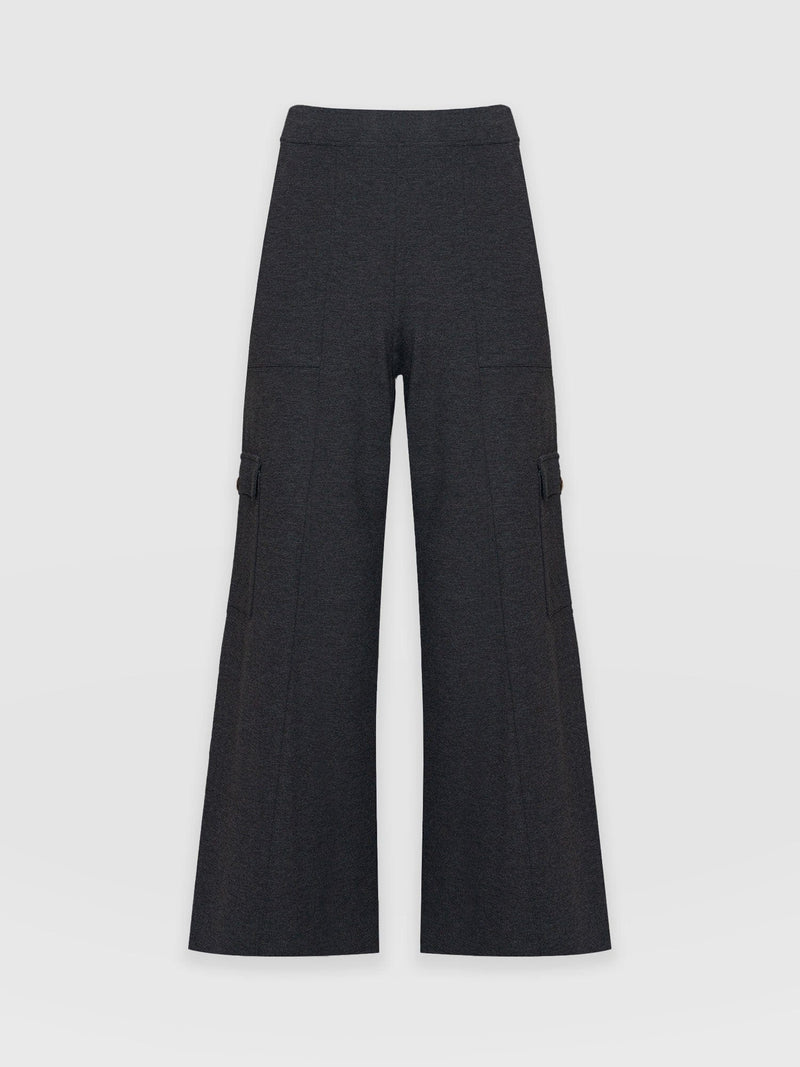 Cargo Chelsea Pant Charcoal - Women's Trousers | Saint + Sofia® EU