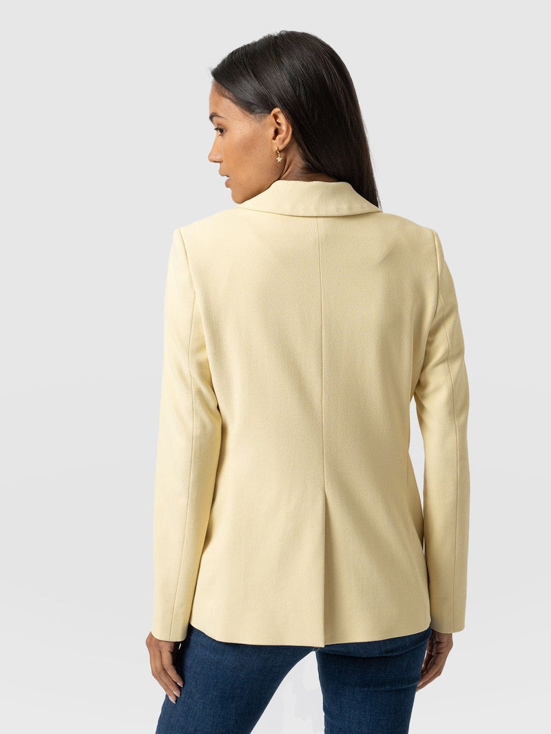 Carmen Blazer Yellow - Women's Blazers | Saint + Sofia® EU