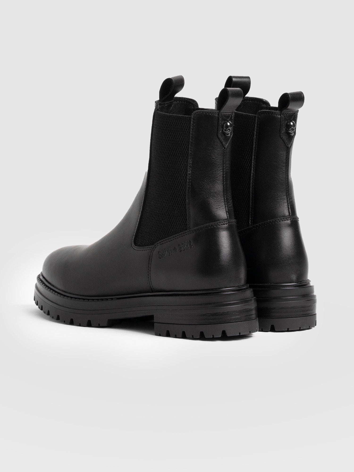 Carnaby Chelsea Boot Black - Women's Leather Boots | Saint + Sofia® EU