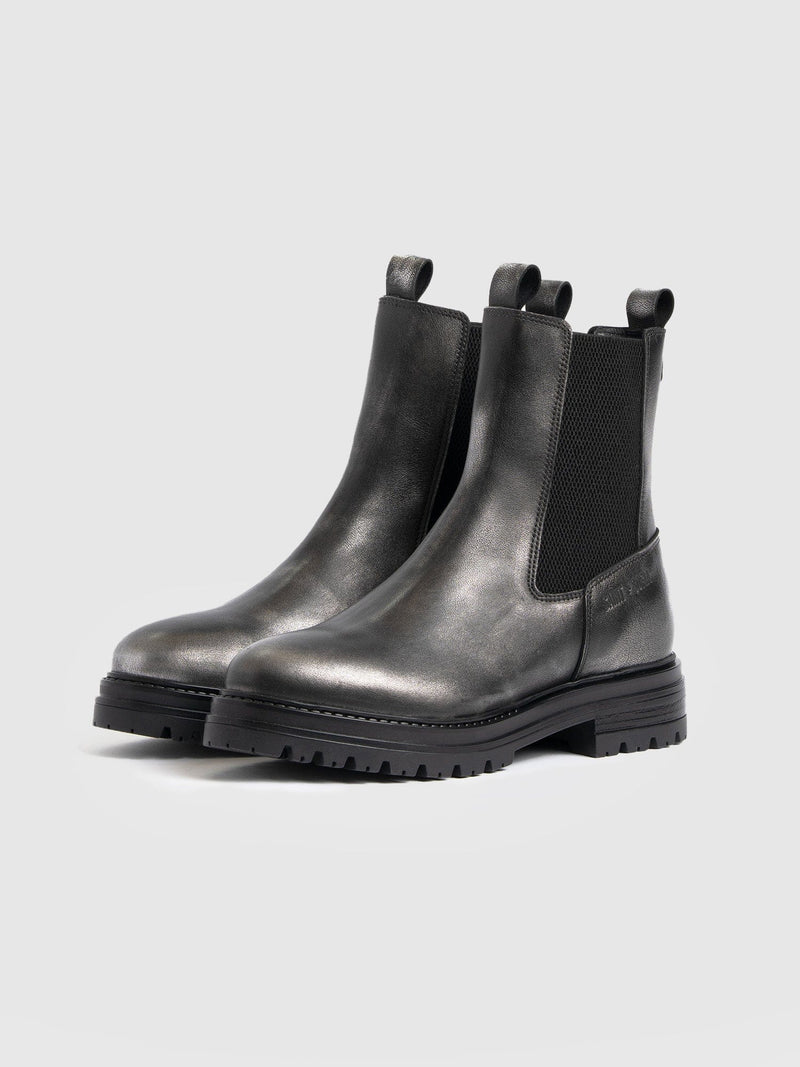 Carnaby Chelsea Boot - Gunmetal - Women's Shoes | Saint + Sofia® EU