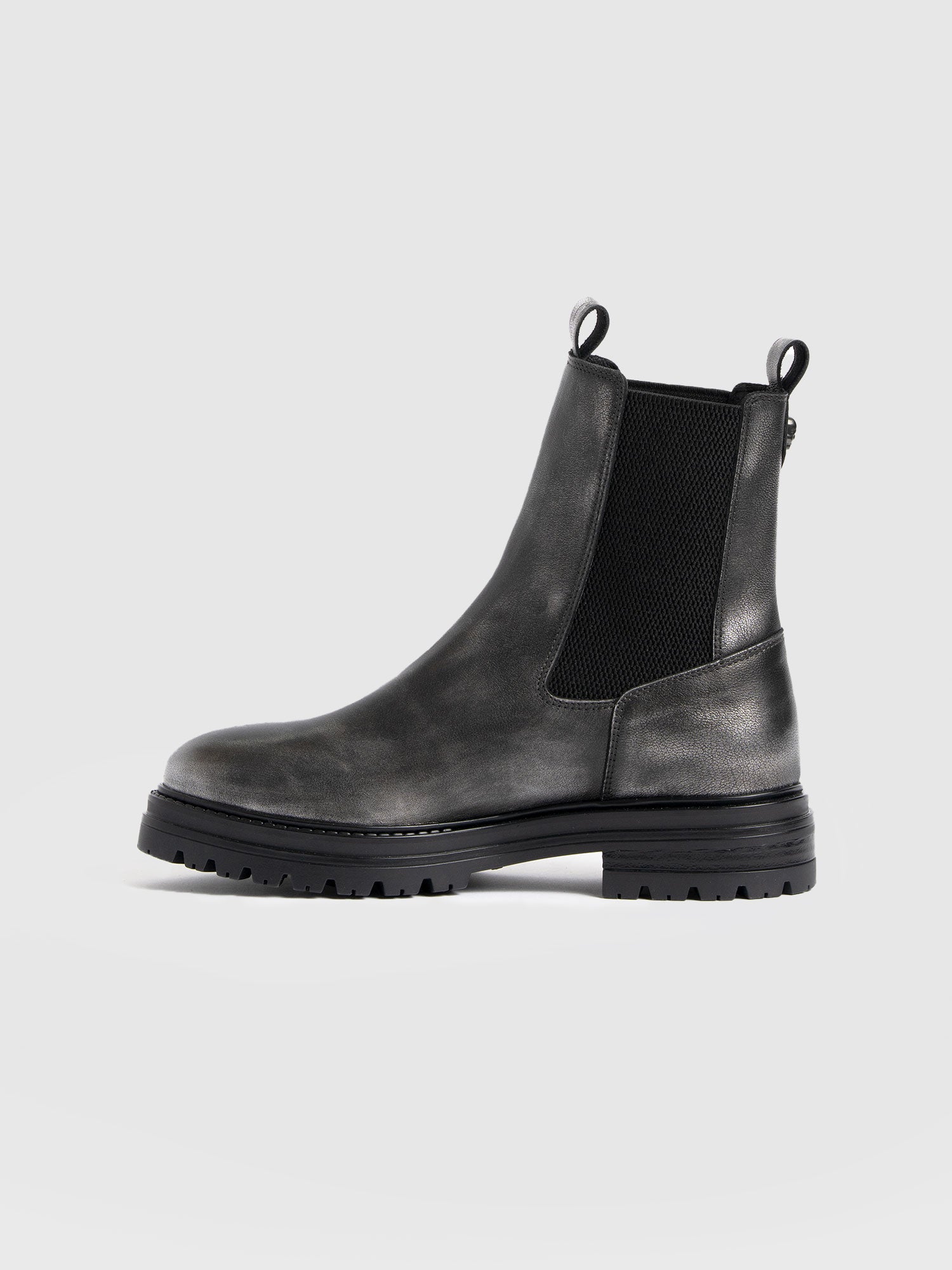 Carnaby Chelsea Boot - Gunmetal - Women's Shoes | Saint + Sofia® EU