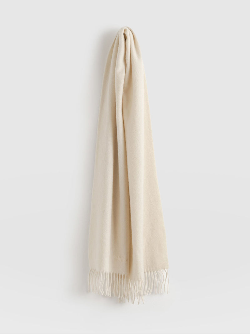 Cashmere Scarf Cream - Women's Scarf | Saint + Sofia® EU