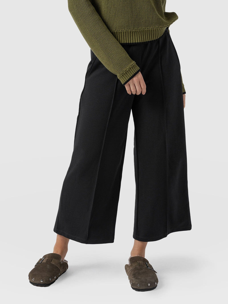 Cavendish Culotte Black - Women's Culottes | Saint + Sofia® EU