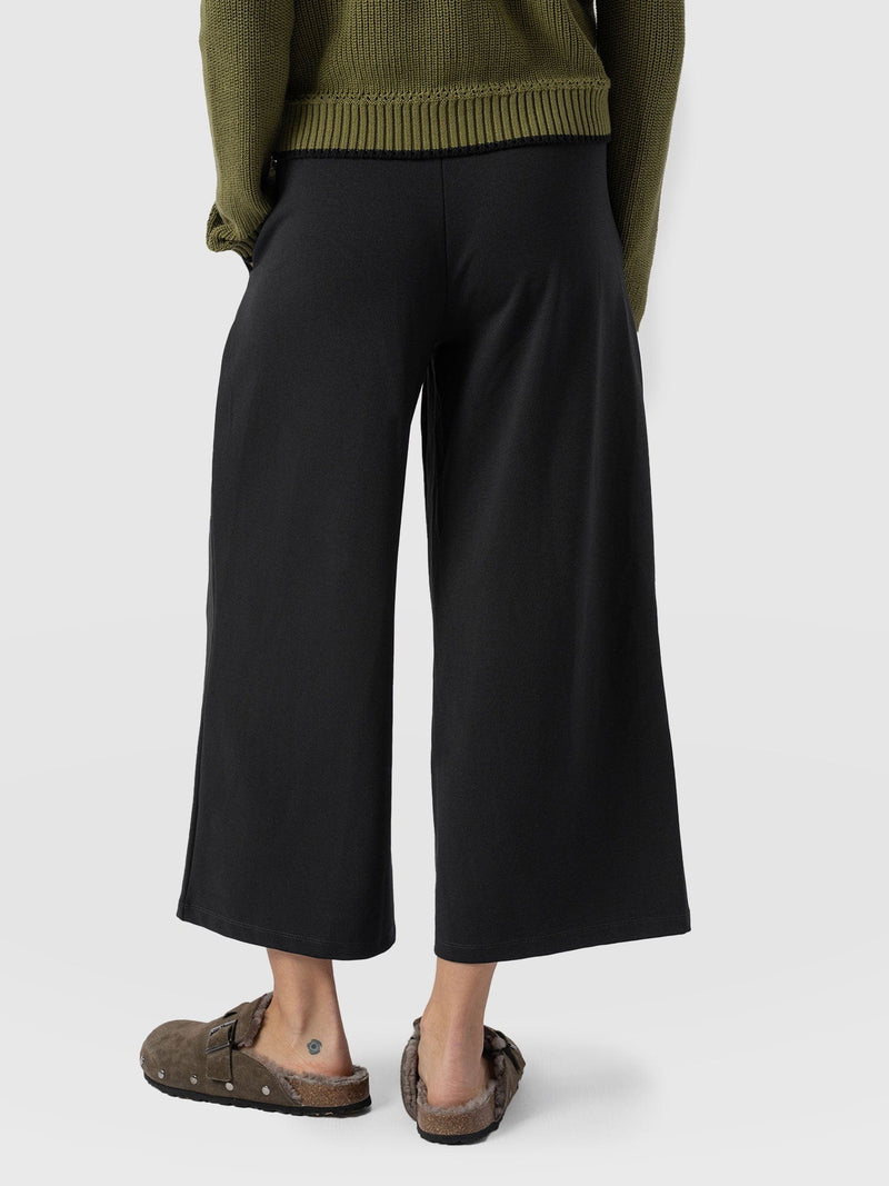 Cavendish Culotte Black - Women's Culottes | Saint + Sofia® EU