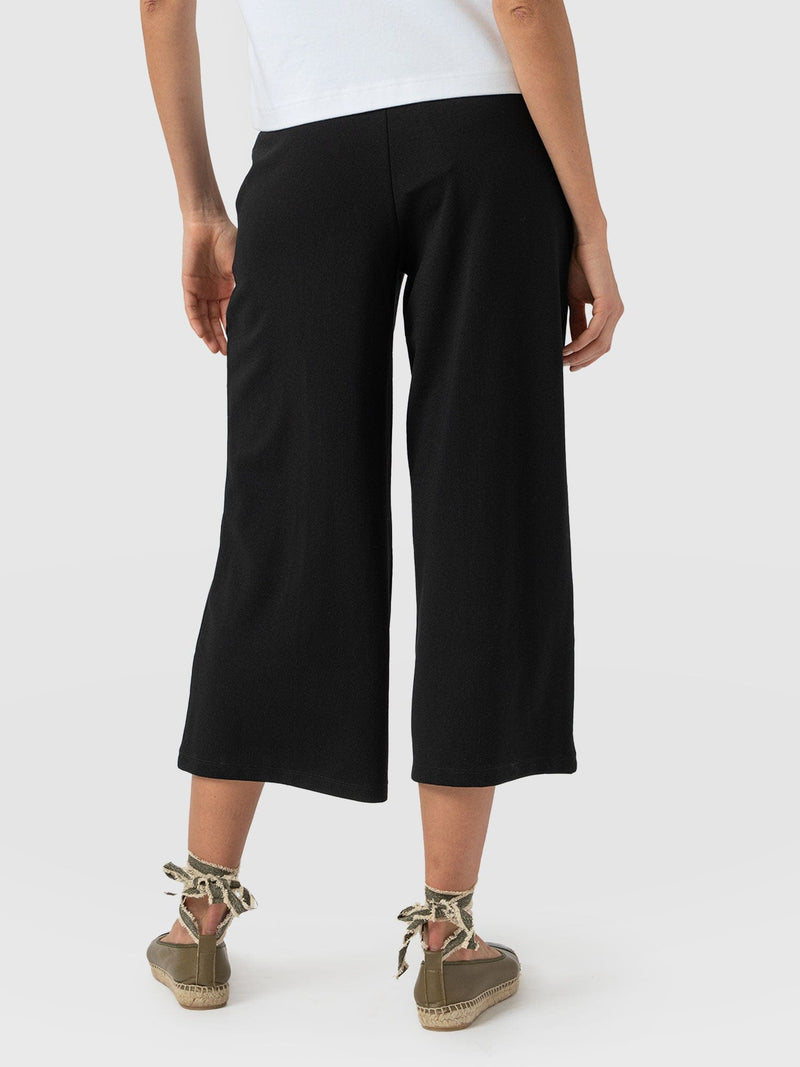 Cavendish Culotte Black - Women's Culottes | Saint + Sofia® EU