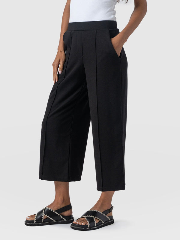 Cavendish Culotte Black - Women's Culottes | Saint + Sofia® EU