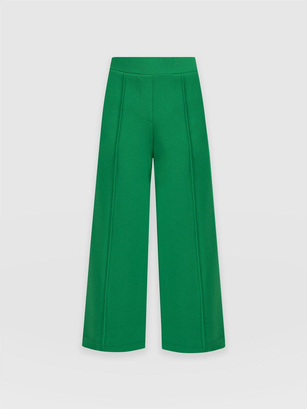 Cavendish Culotte Bright Green - Women's Culottes | Saint + Sofia® USA