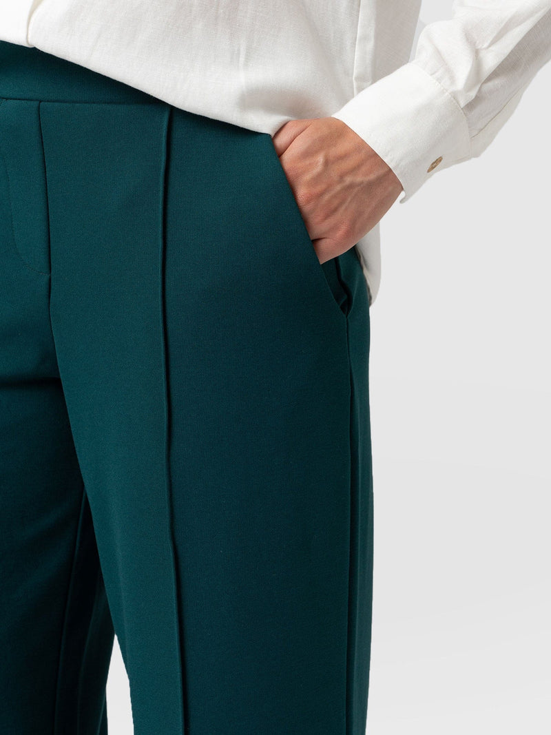 Cavendish Culotte Deep Teal - Women's Culottes | Saint + Sofia® EU