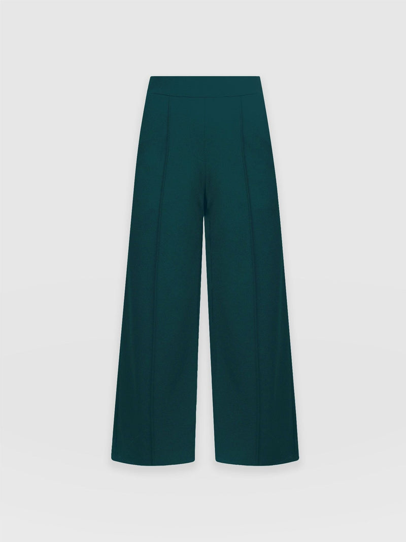 Cavendish Culotte Deep Teal - Women's Culottes | Saint + Sofia® EU