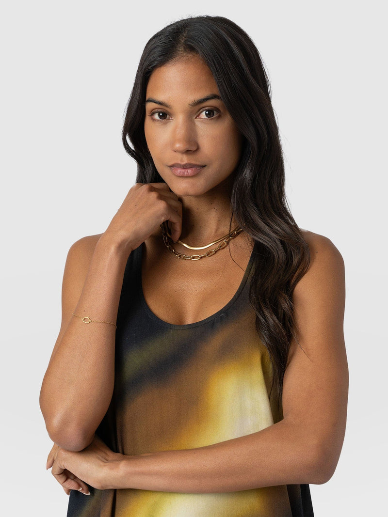 Celeste Maxi Dress - Yellow Gradient - Women's Dresses | Saint + Sofia® EU
