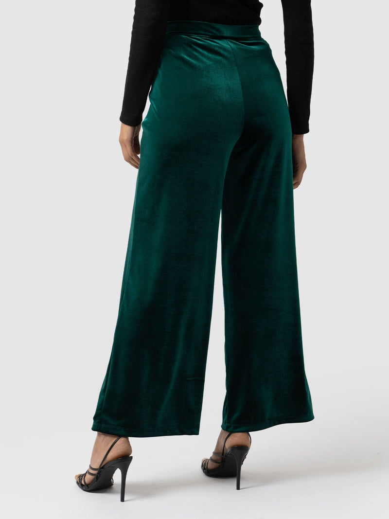 Chelsea Pant Jewel Green - Women's Trousers | Saint + Sofia® EU