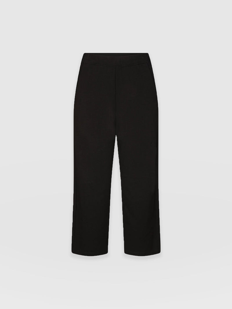 City Culotte Black - Women's Culottes | Saint + Sofia® EU