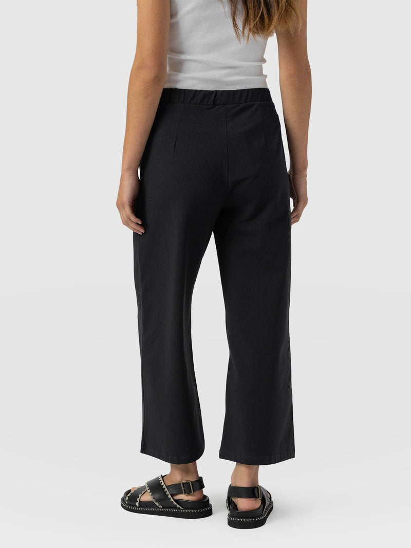 City Culotte Black - Women's Culottes | Saint + Sofia® EU