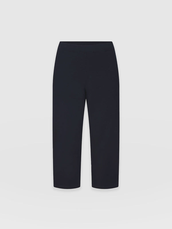 City Culotte Navy - Women's Culottes | Saint + Sofia® EU