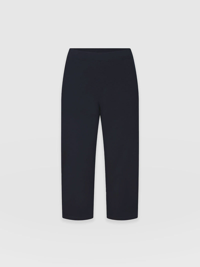 City Culotte Navy - Women's Culottes | Saint + Sofia® EU