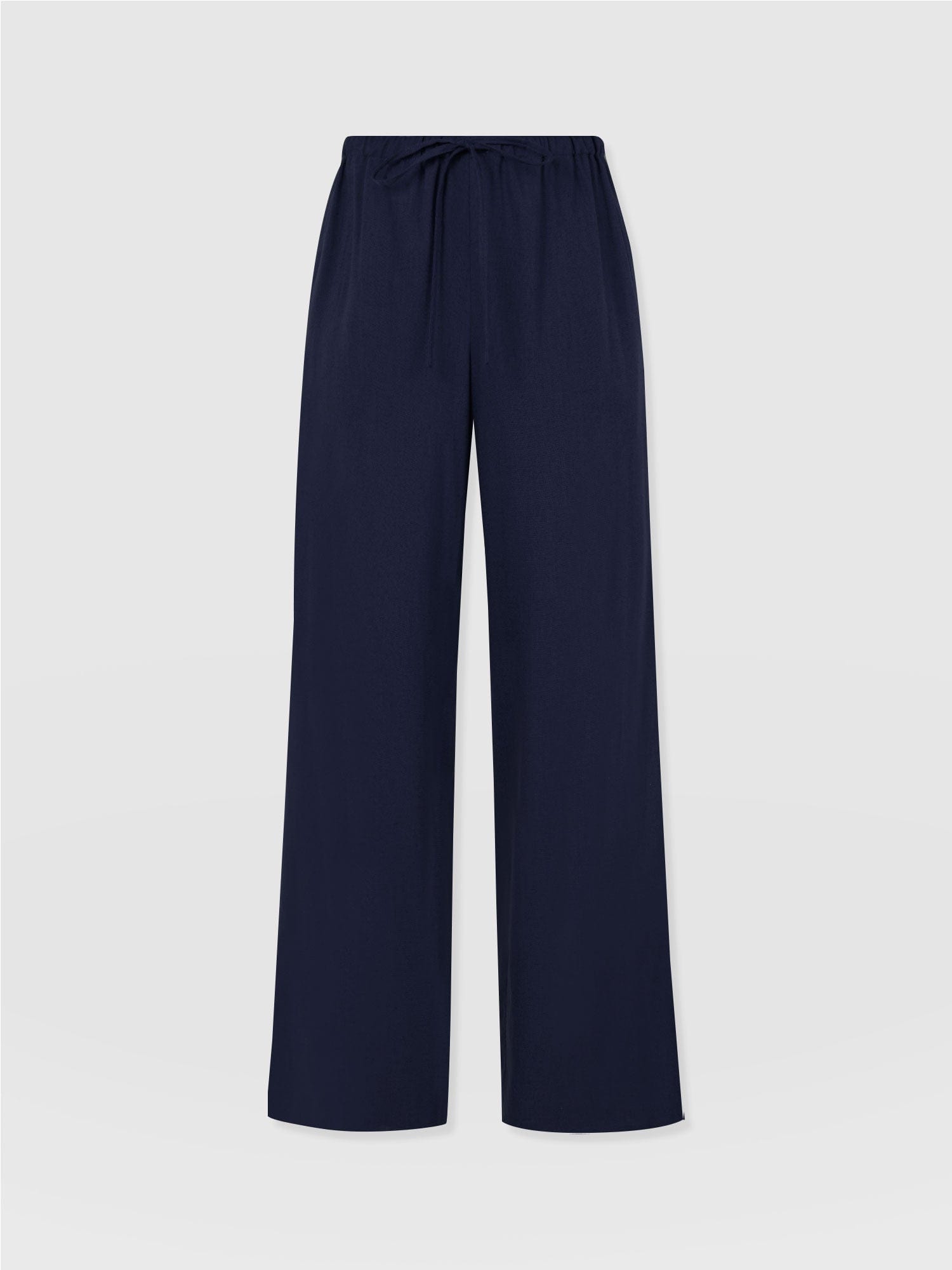 Corinne Linen Pant - Navy