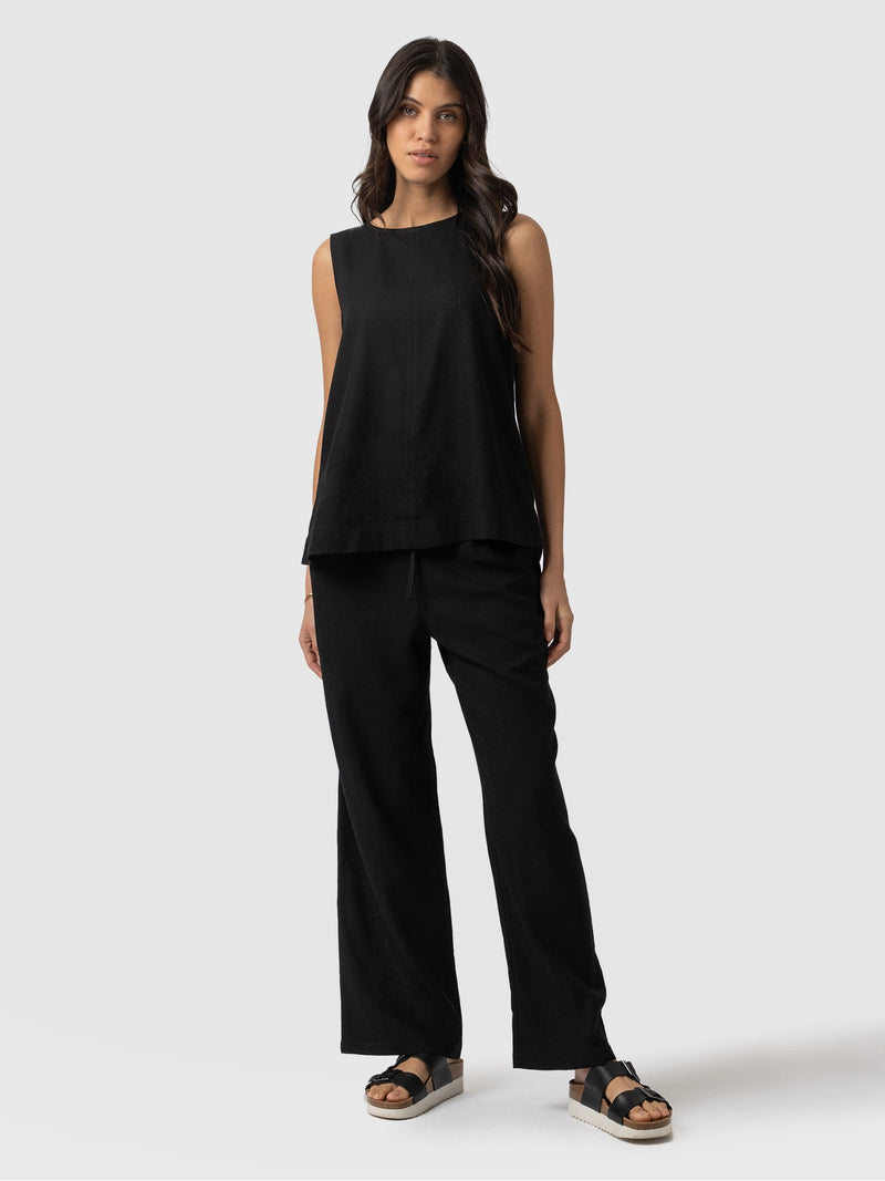 Corinne Pant Black - Women's Trousers | Saint + Sofia® EU