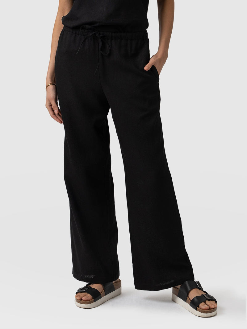 Corinne Pant Black - Women's Trousers | Saint + Sofia® EU