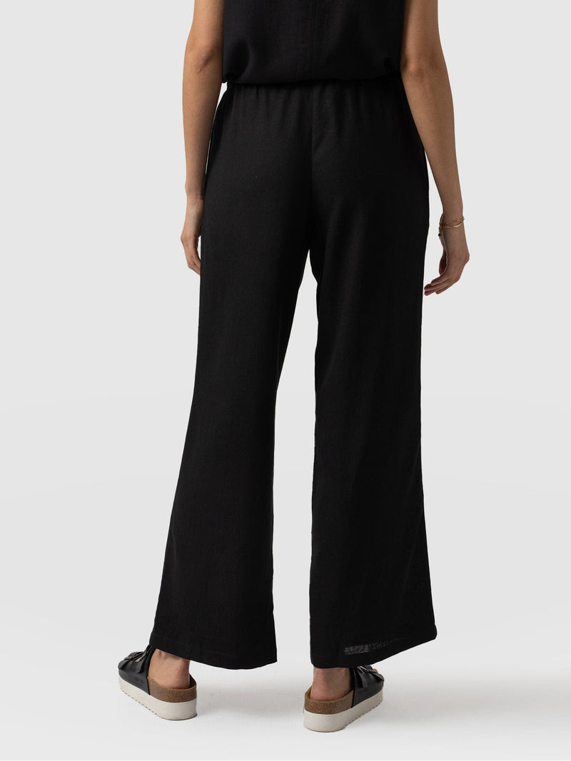 Corinne Pant Black - Women's Trousers | Saint + Sofia® EU