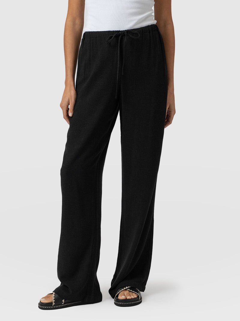 Corinne Pant Black - Women's Trousers | Saint + Sofia® EU