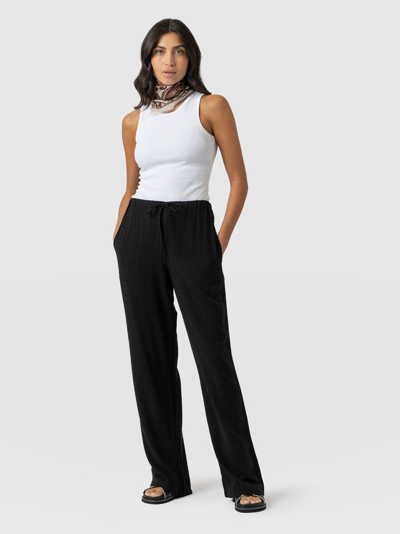 Corinne Pant Black - Women's Trousers | Saint + Sofia® EU