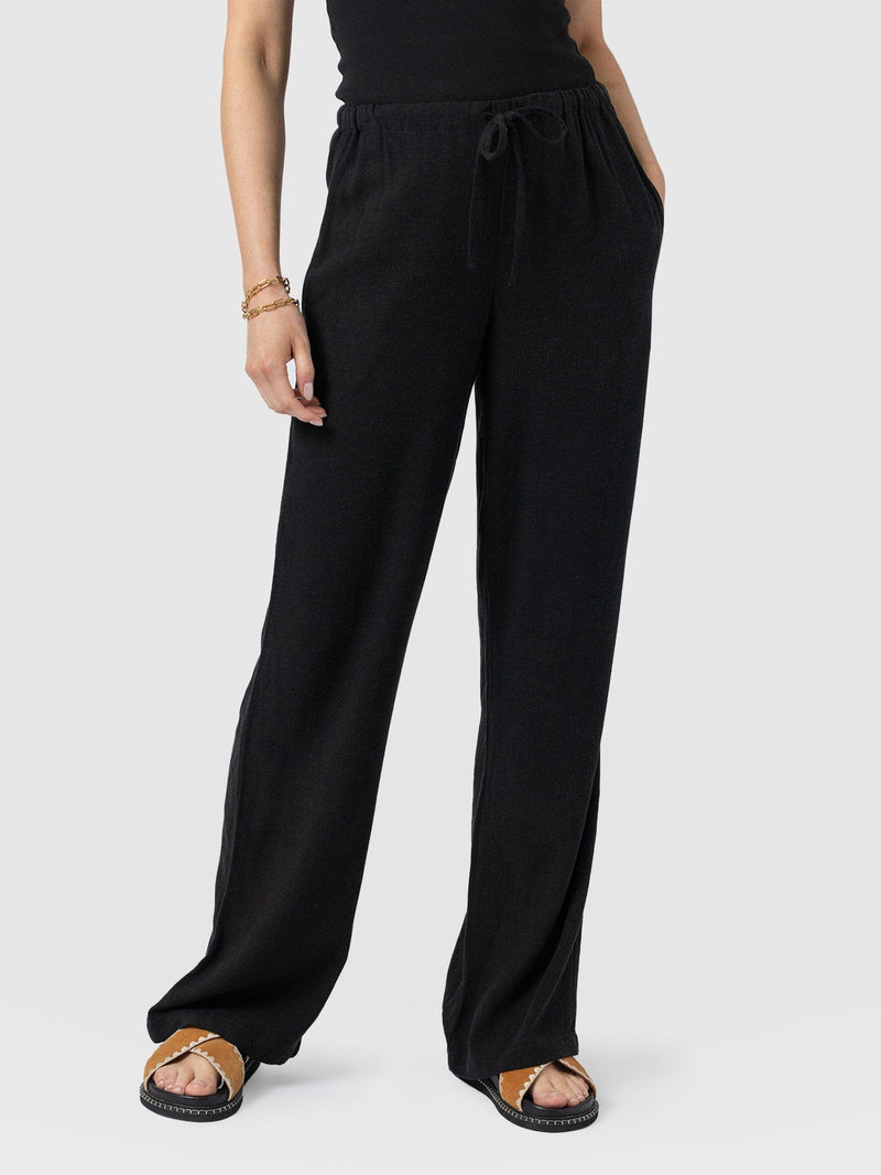 Corinne Pant Black - Women's Trousers | Saint + Sofia® EU