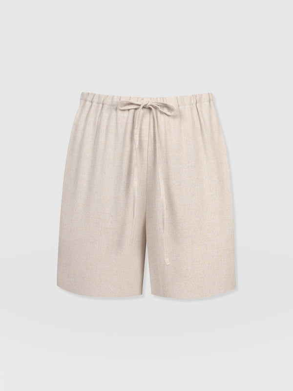 Corinne Short Oatmeal - Women's Shorts | Saint + Sofia® EU