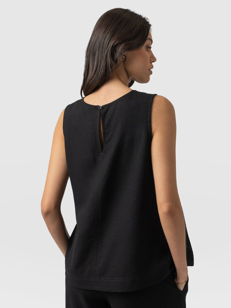 Corinne Tunic Black - Women's Tops | Saint + Sofia® EU