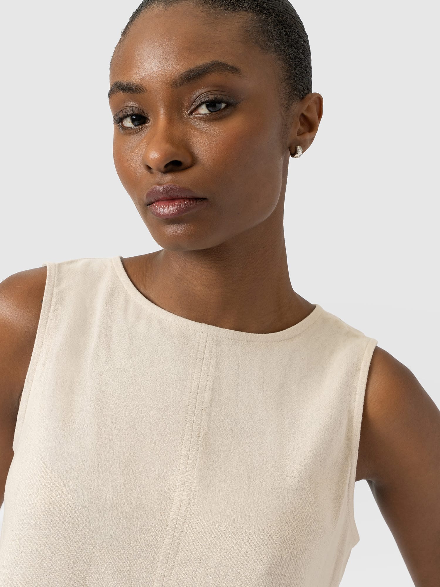 Corinne Tunic Oatmeal - Women's Tops | Saint and Sofia® EU