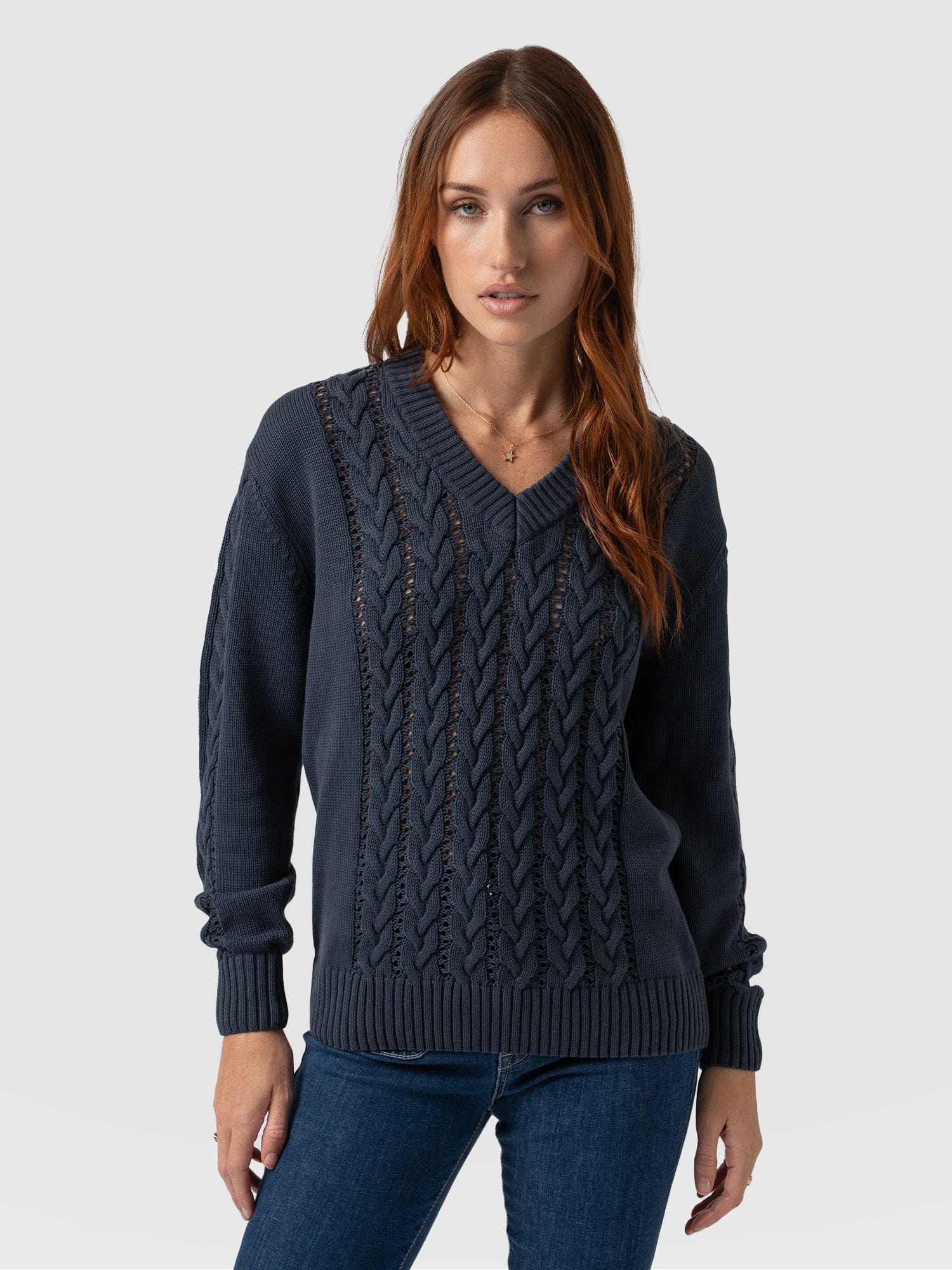 Navy jumpers deals womens