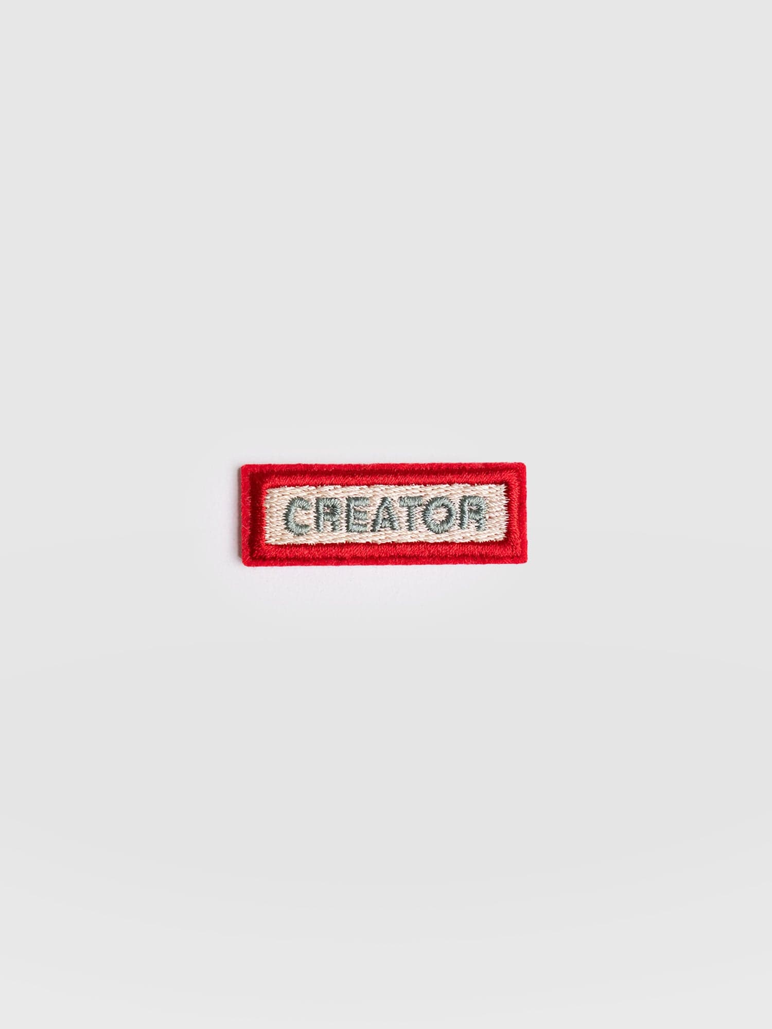 Creator Sticker Badge - Cream - Women's Accessories | Saint + Sofia® EU
