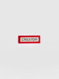 Creator Sticker Badge - Cream