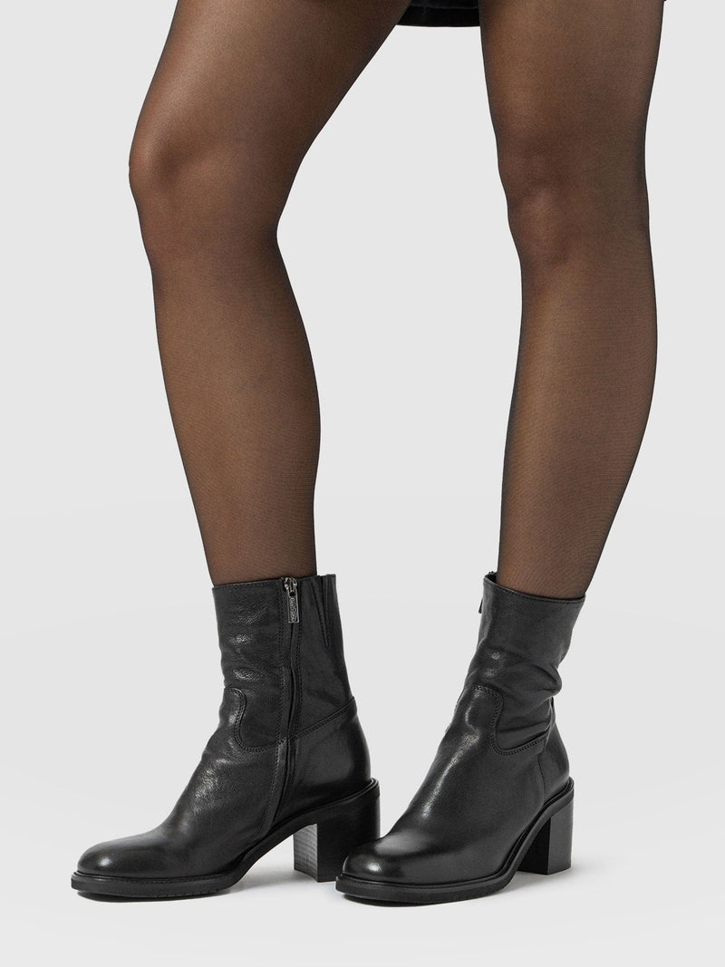 Dakota Ankle Boot - Black - Women's Shoes | Saint + Sofia® EU