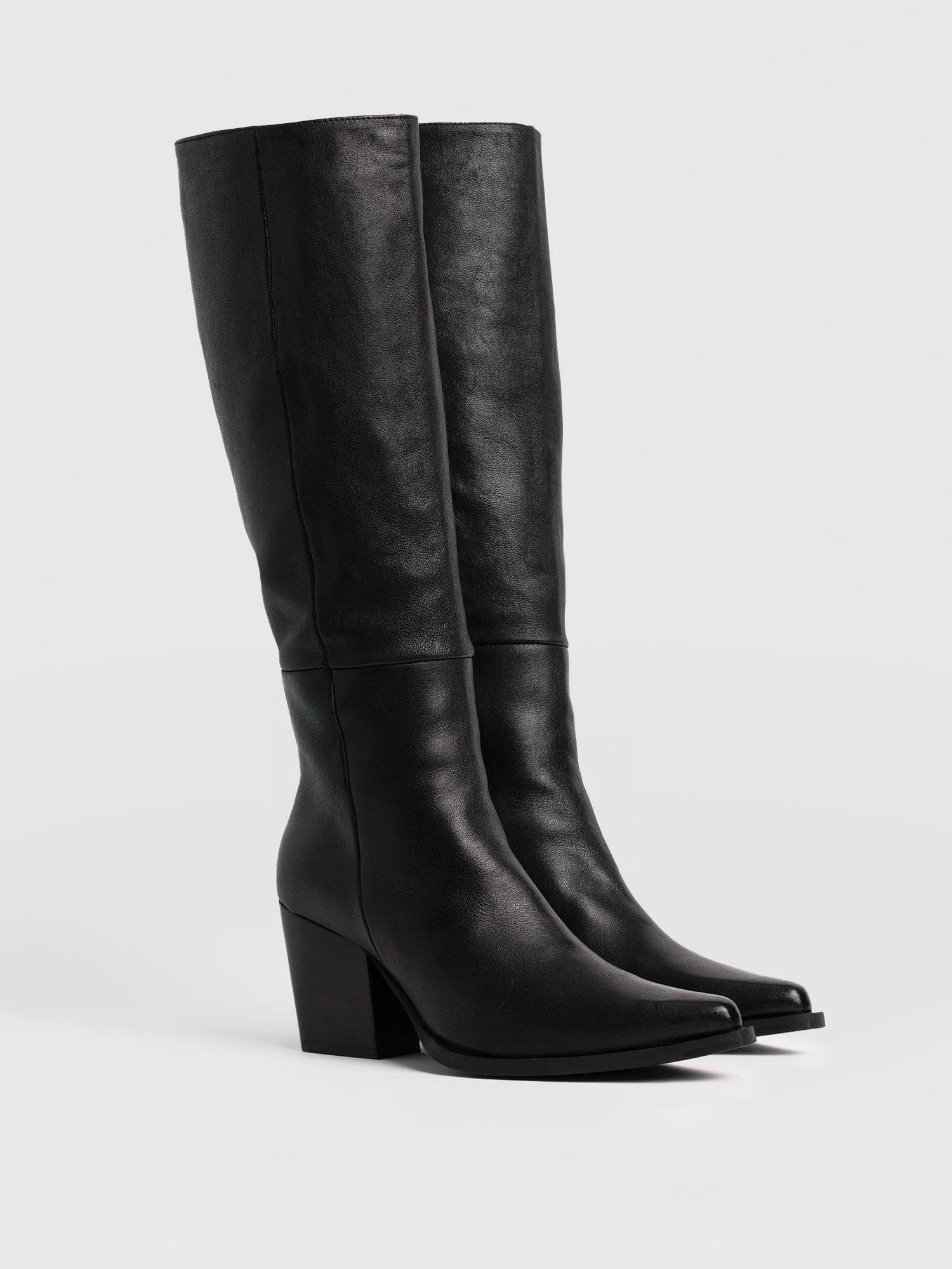 Dallas Knee High Boot - Black - Women's Shoes | Saint + Sofia® EU