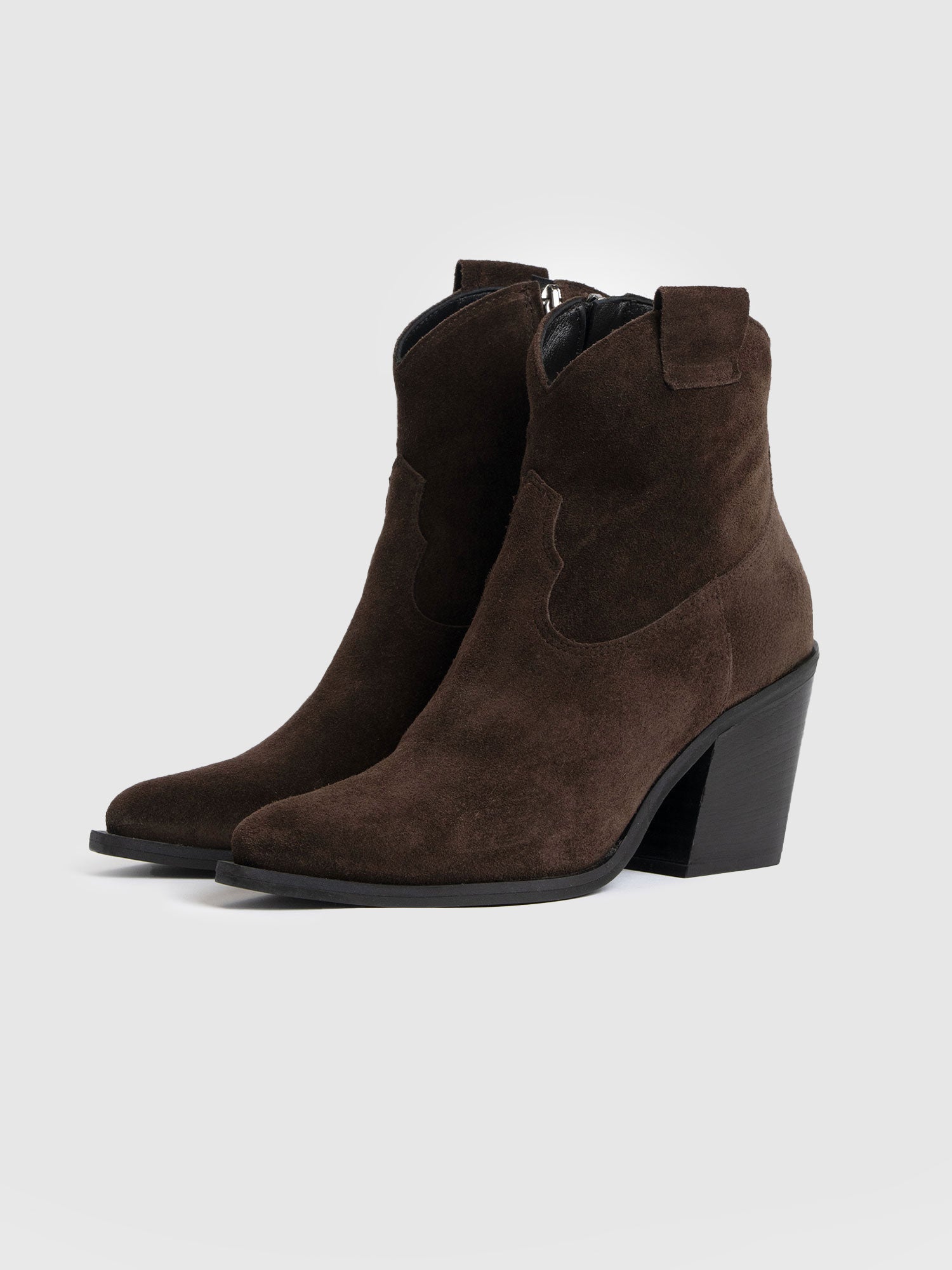 Dallas Mid Boot - Chocolate - Women's Shoes | Saint + Sofia® EU