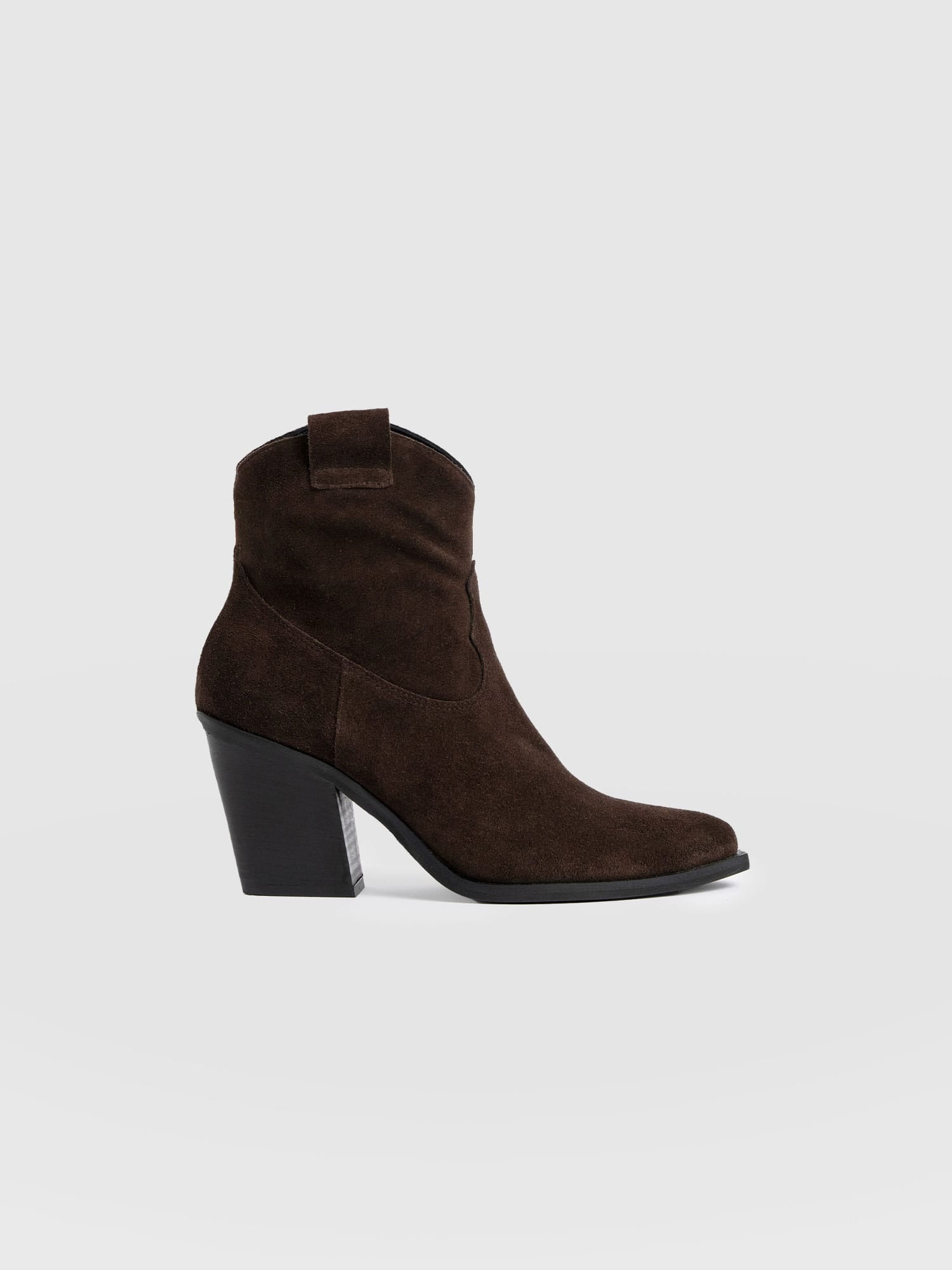 Dallas Mid Boot - Chocolate - Women's Shoes | Saint + Sofia® EU